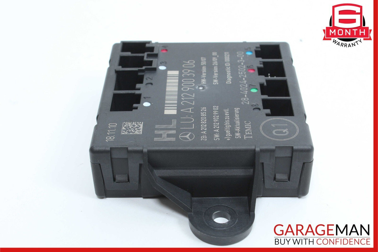 08-18 Mercedes CLS400 E350 C300 CLS550 Rear Left Side Door Control Module