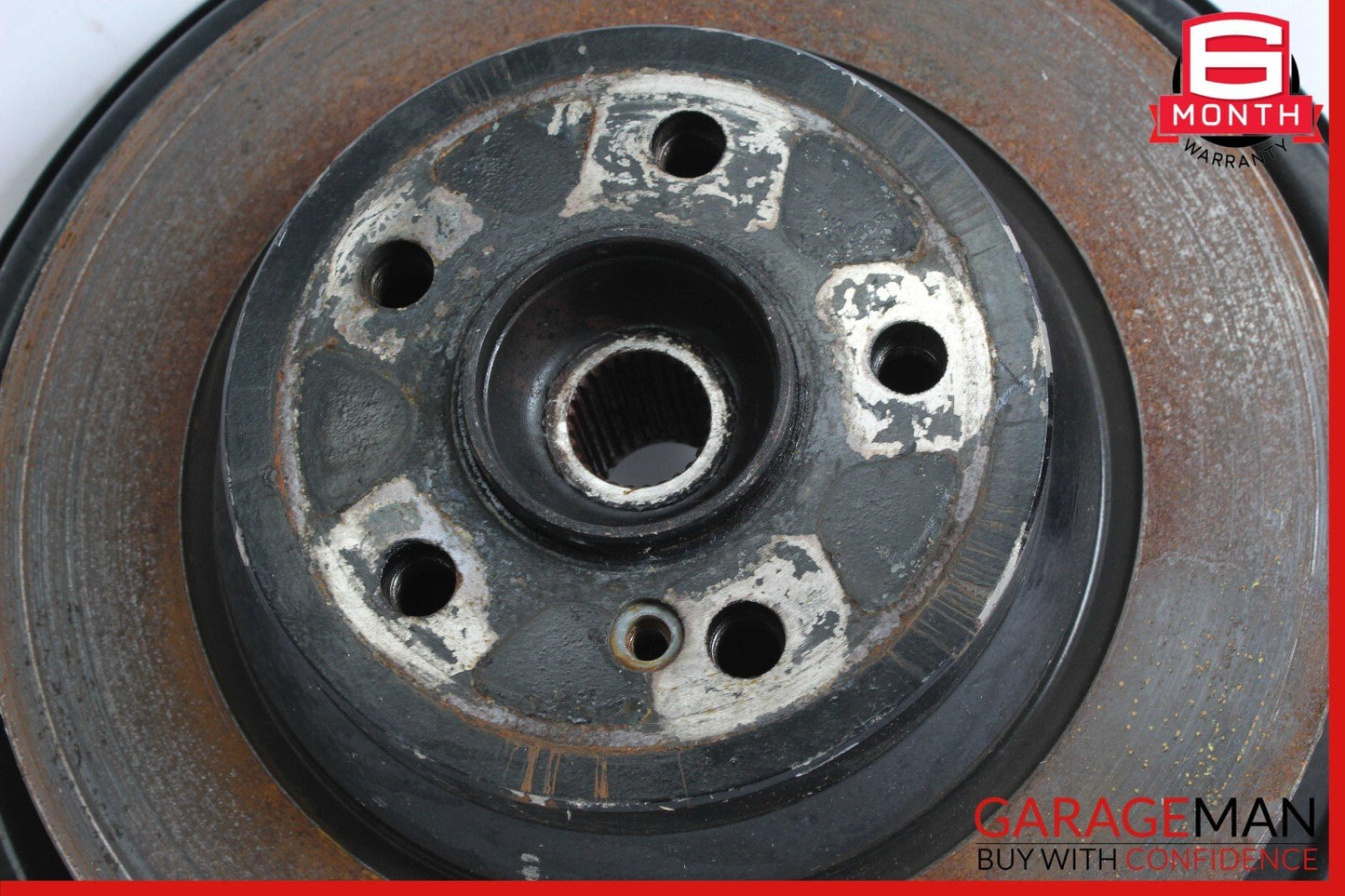 10-18 Mercedes W212 E350 Rear Right Side Spindle Knuckle Hub w/ Rotor Disc OEM