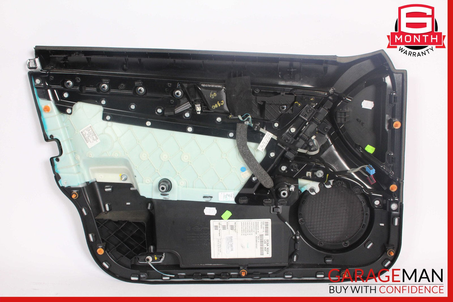 08-14 Mercedes W204 C250 C300 Sedan Front Right Side Interior Door Panel Black