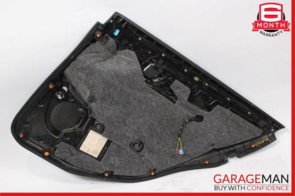 10-13 Mercedes W212 E550 E400 Rear Left Interior Door Trim Panel Assy Black