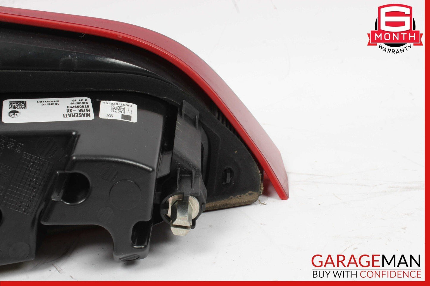 13-17 Maserati Quattroporte Rear Left Side Inner Taillight Tail Light Lamp OEM