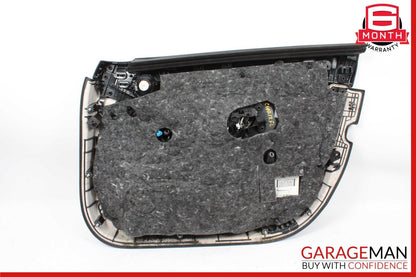 15-20 Mercedes W205 C300 Front Left Side Interior Door Panel Cover Anthracite