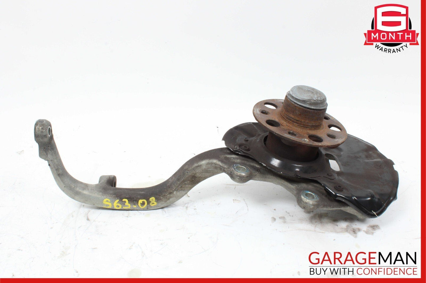 07-14 Mercedes W221 S63 AMG Front Right Wheel Carrier Spindle Knuckle Hub OEM