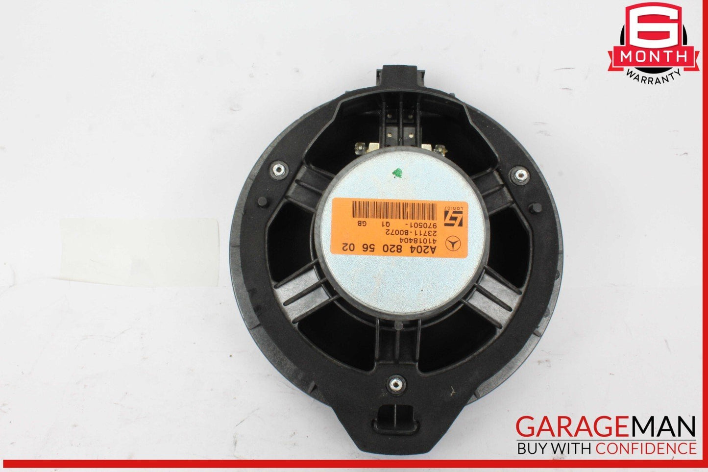 08-18 Mercedes W204 C250 C300 Rear Door Audio Speaker Logic 7 Set of 2 OEM