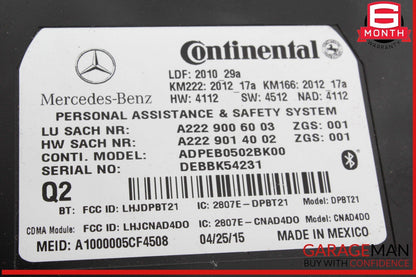 12-20 Mercedes W218 CLS550 SL400 GLA250 Communication Control Module Unit OEM