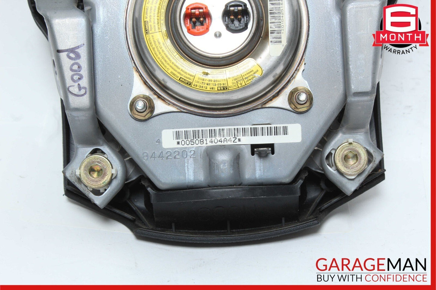 04-09 Toyota Prius G2 Steering Wheel Airbag Air Bag SRS Black OEM