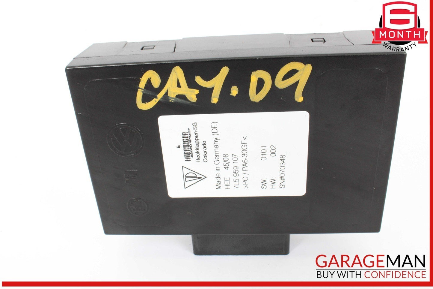 08-10 Porsche Cayenne 957 Trunk Lift Gate Control Module Unit 7L5959107 OEM