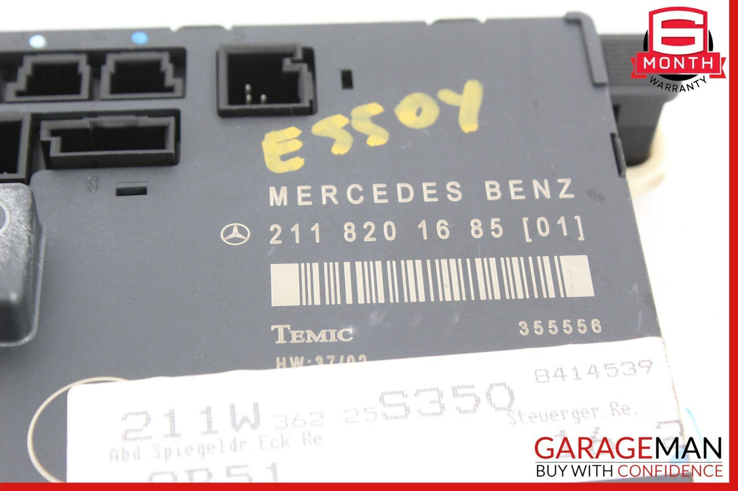03-09 Mercedes W211 E55 AMG E550 Front Right Passenger Door Control Module OEM