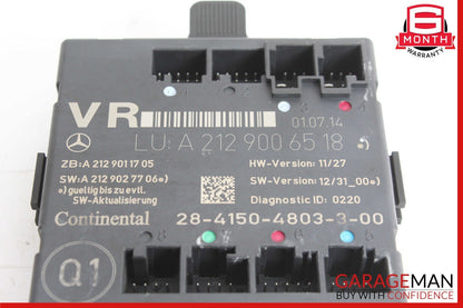 08-18 Mercedes W207 E350 E63 AMG CLS550 Front Right Side Door Control Module OEM