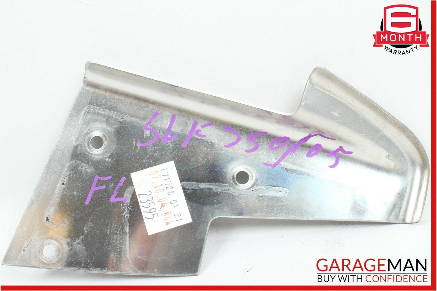 05-08 Mercedes R171 SLK350 Front Left Driver Side Door Edge Guard Trim Cover OEM