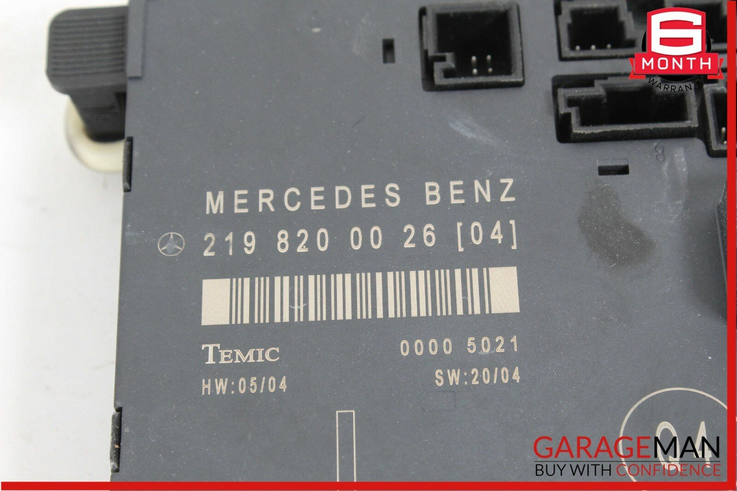 06-11 Mercedes W219 CLS500 Front Left Side Door Computer Controller Module