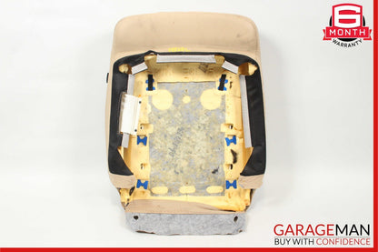 06-10 Mercedes W251 R350 R550 Front Left Top Upper Seat Cushion Leather Brown