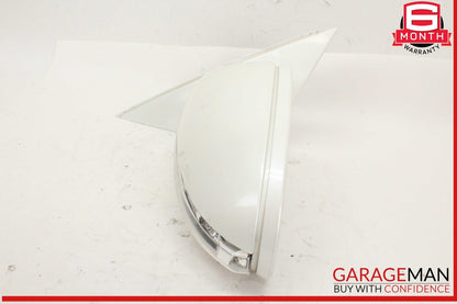 07-09 Mercedes W221 S550 S600 Front Left Side Door Rear View Mirror White OEM