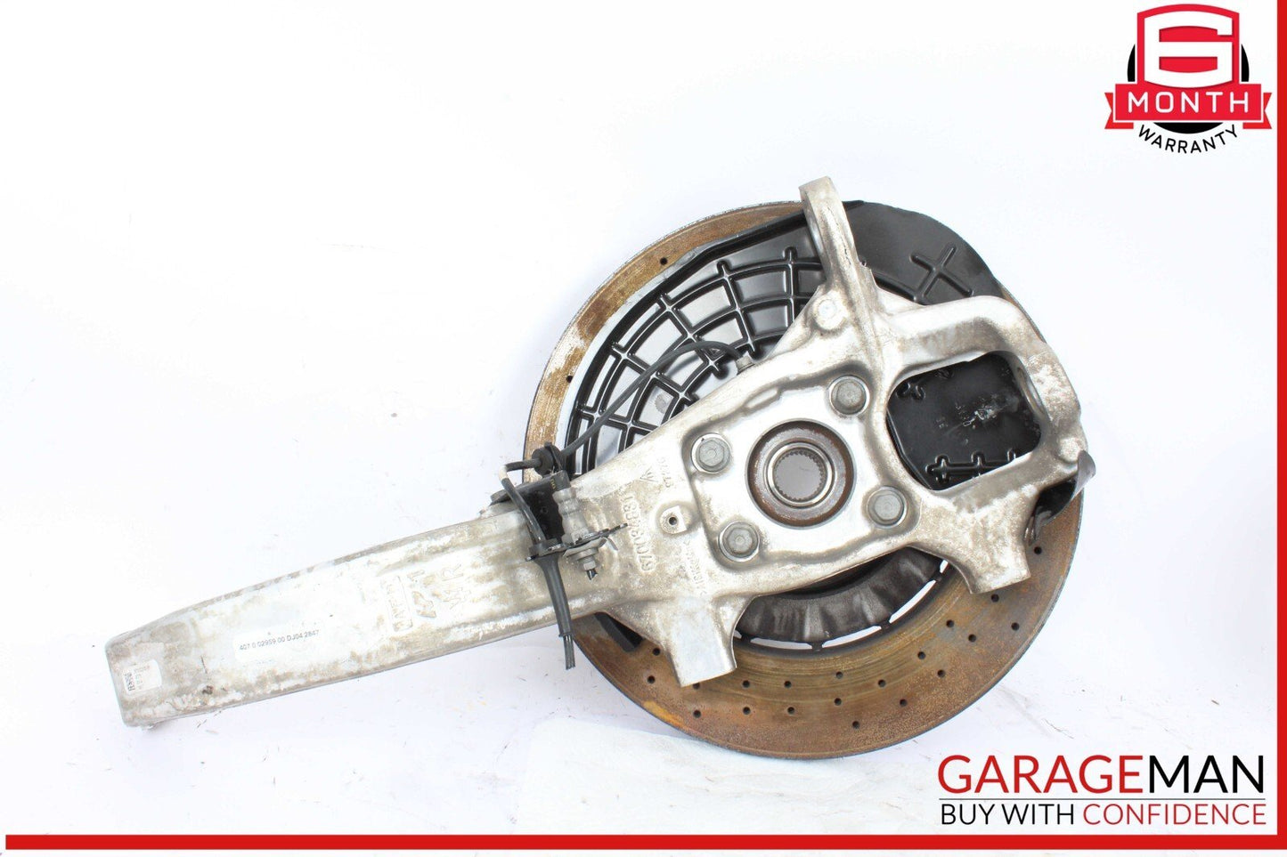 17-20 Maserati Levante M161 Front Left Driver Side Spindle Knuckle w/ Rotor Disc