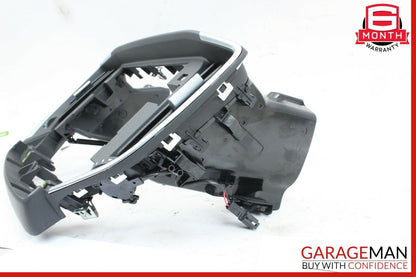 14-17 Maserati Ghibli Center Dash Display Bezel Frame Air Vent Grille Trim Cover