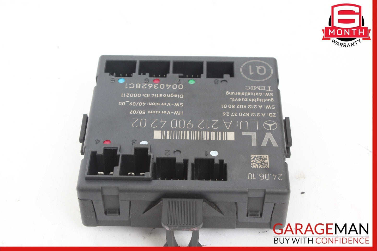 08-18 Mercedes W204 C250 SLK350 E400 Front Left Side Door Control Module OEM