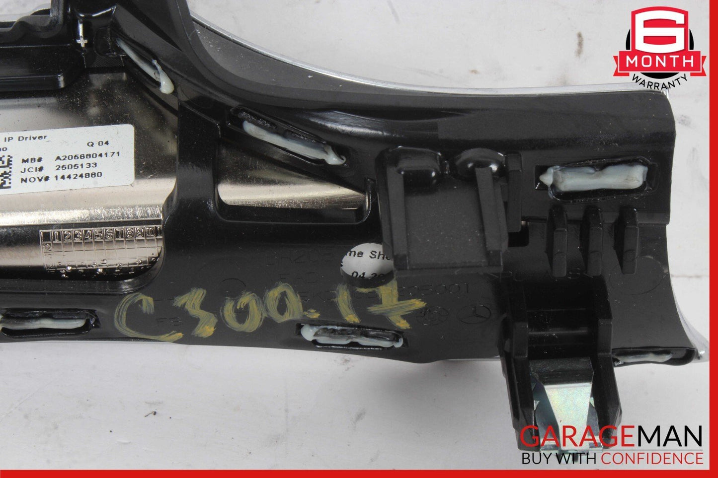 15-20 Mercedes W205 C300 GLC300 Front Left Side Dashboard Trim Panel Bezel OEM