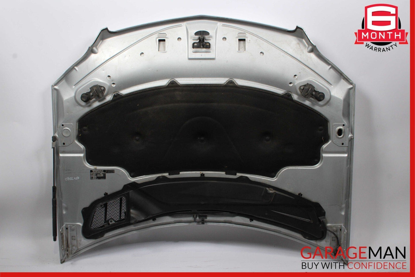 07-12 Mercedes X164 GL450 GL550 Front Hood Bonnet Panel Grille Assembly Silver