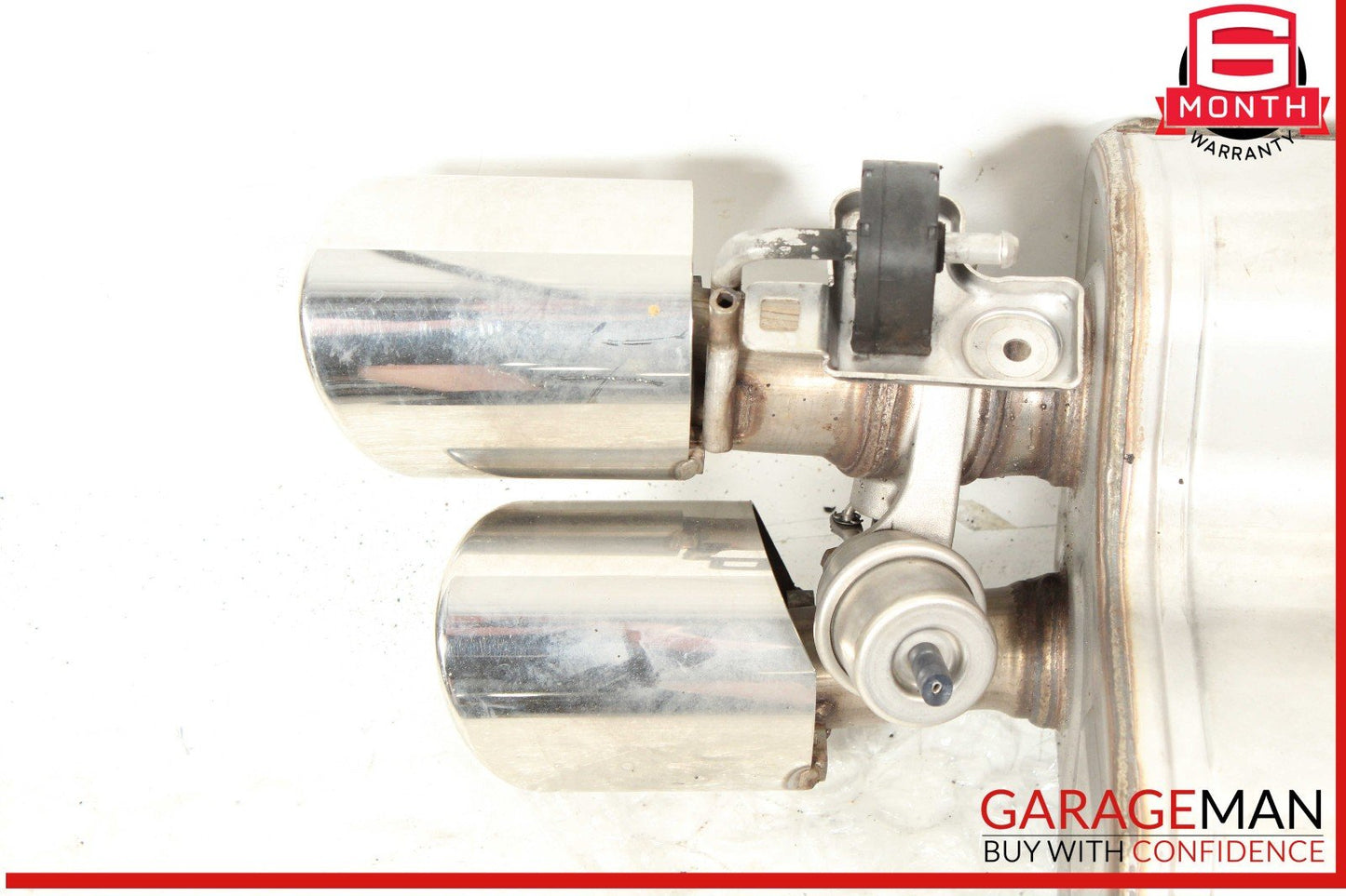 14-17 Maserati Ghibli Rear Left & Right Side Exhaust Muffler Tip Pipe Set of 2