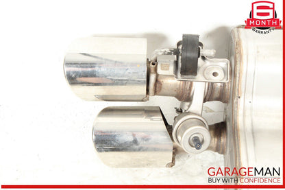 14-17 Maserati Ghibli Rear Left & Right Side Exhaust Muffler Tip Pipe Set of 2