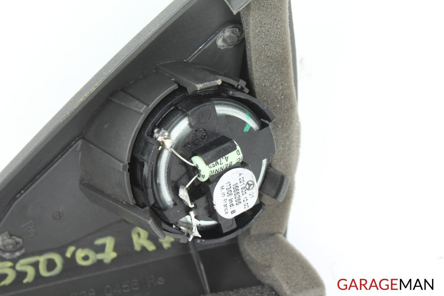 07-13 Mercedes W221 S450 S550 Front Right Passenger Side Tweeter Speaker Cover