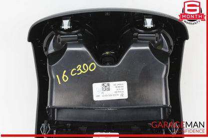 15-20 Mercedes W205 C300 C350e Rear Center Console A/C Air Vent Assy Black OEM