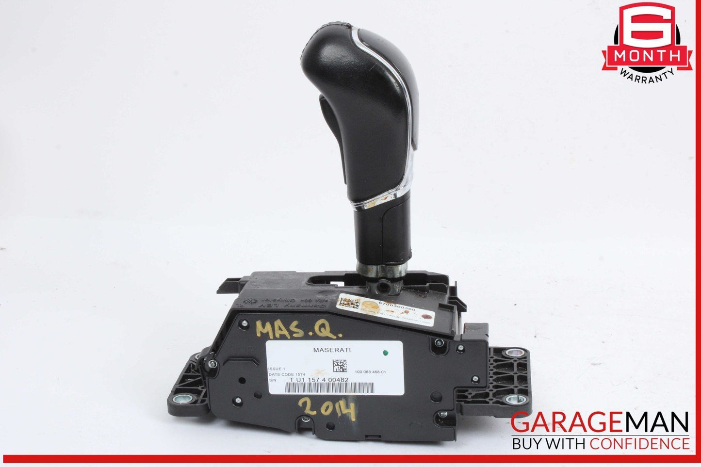 14-22 Maserati Quattroporte S Floor Shifter Gear Shift Selector Box w/ Knob OEM