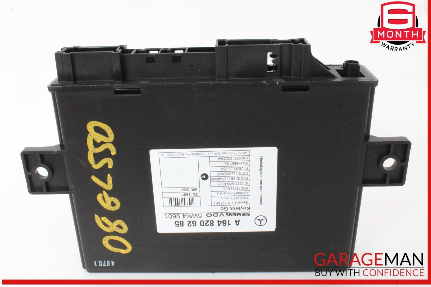 06-12 Mercedes X164 GL550 ML350 ML63 AMG Keyless Go Control Module Unit OEM