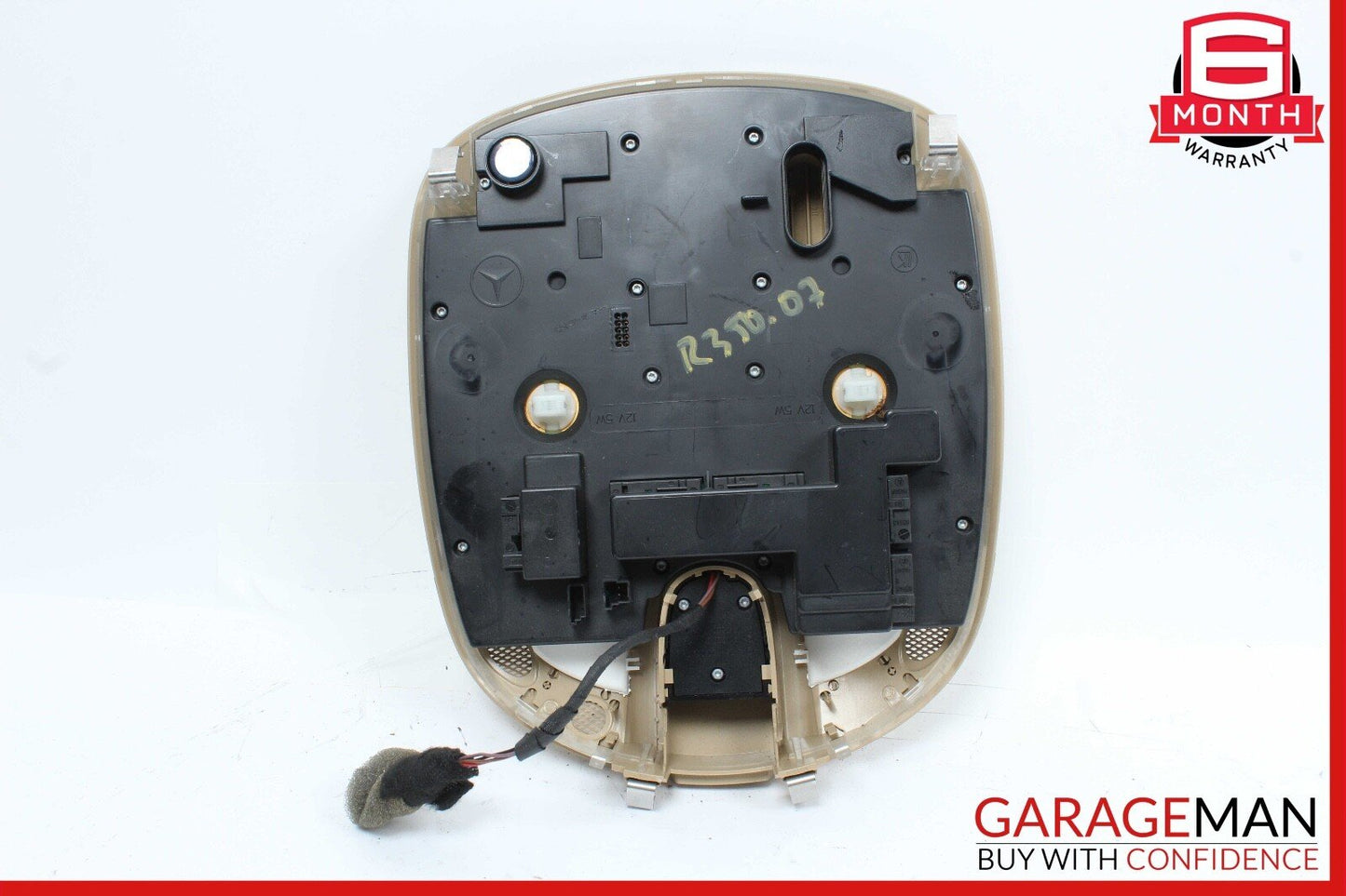 07-13 Mercedes W251 R350 R550 R320 Front Overhead Dome Light Lamp Beige OEM