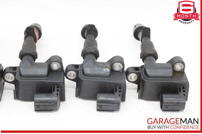 11-20 Mercedes W212 E350 Engine Ignition Coil Spark Plug Set of 6 Pc OEM