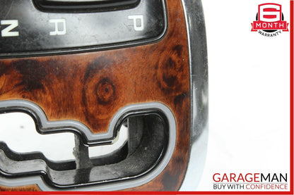 00-06 Mercedes W215 CL500 CL65 AMG Center Console Shift Shifter Bezel Trim Wood