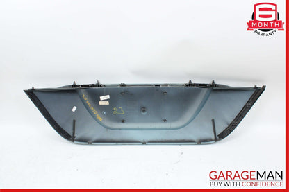 03-09 Mercedes W209 CLK320 CLK500 Rear Trunk Lid License Plate Holder Panel OEM