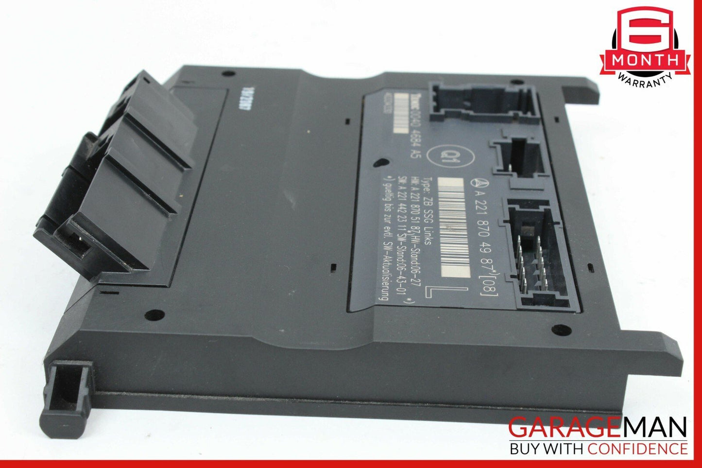 07-13 Mercedes W221 S63 AMG Front Left Driver Under Seat Control Unit OEM