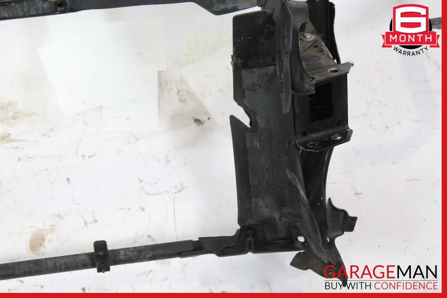 03-08 Mercedes R230 SL500 Upper & Lower Radiator Core Support Headlight Bracket