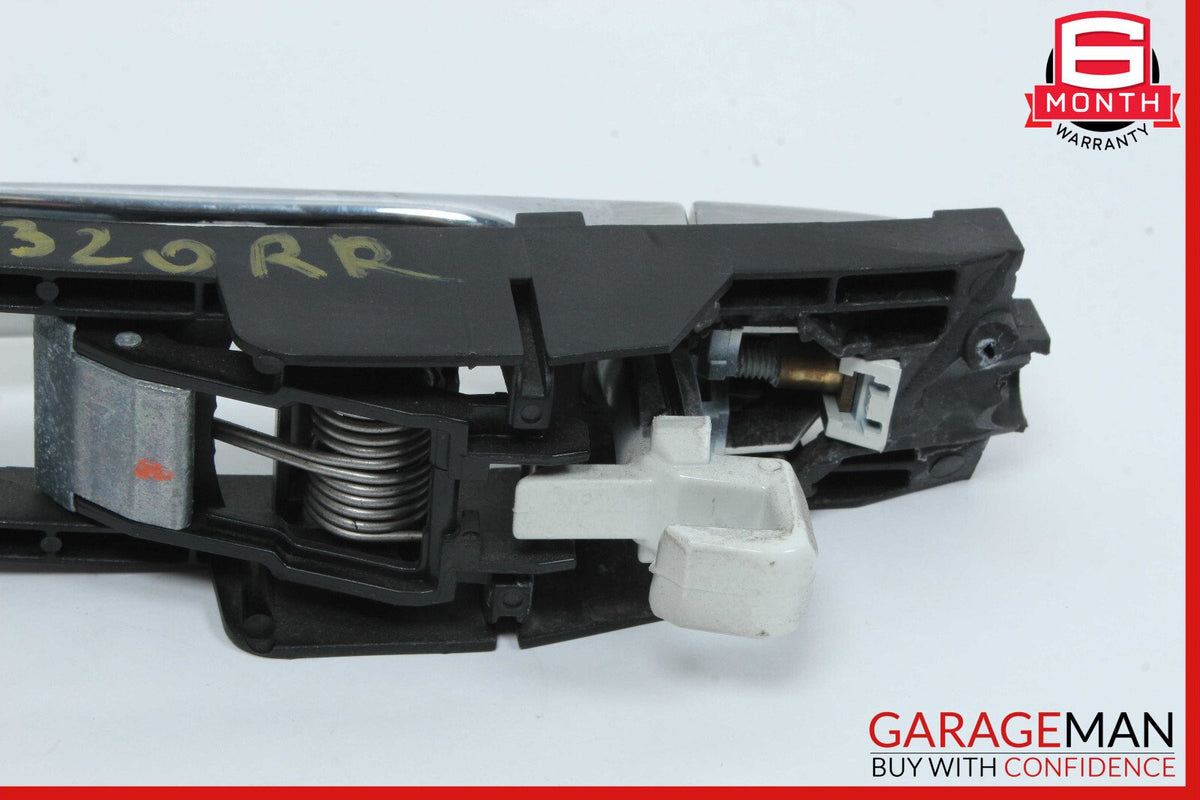 03-09 Mercedes W211 E320 E550 Rear Right Exterior Door Handle White OEM