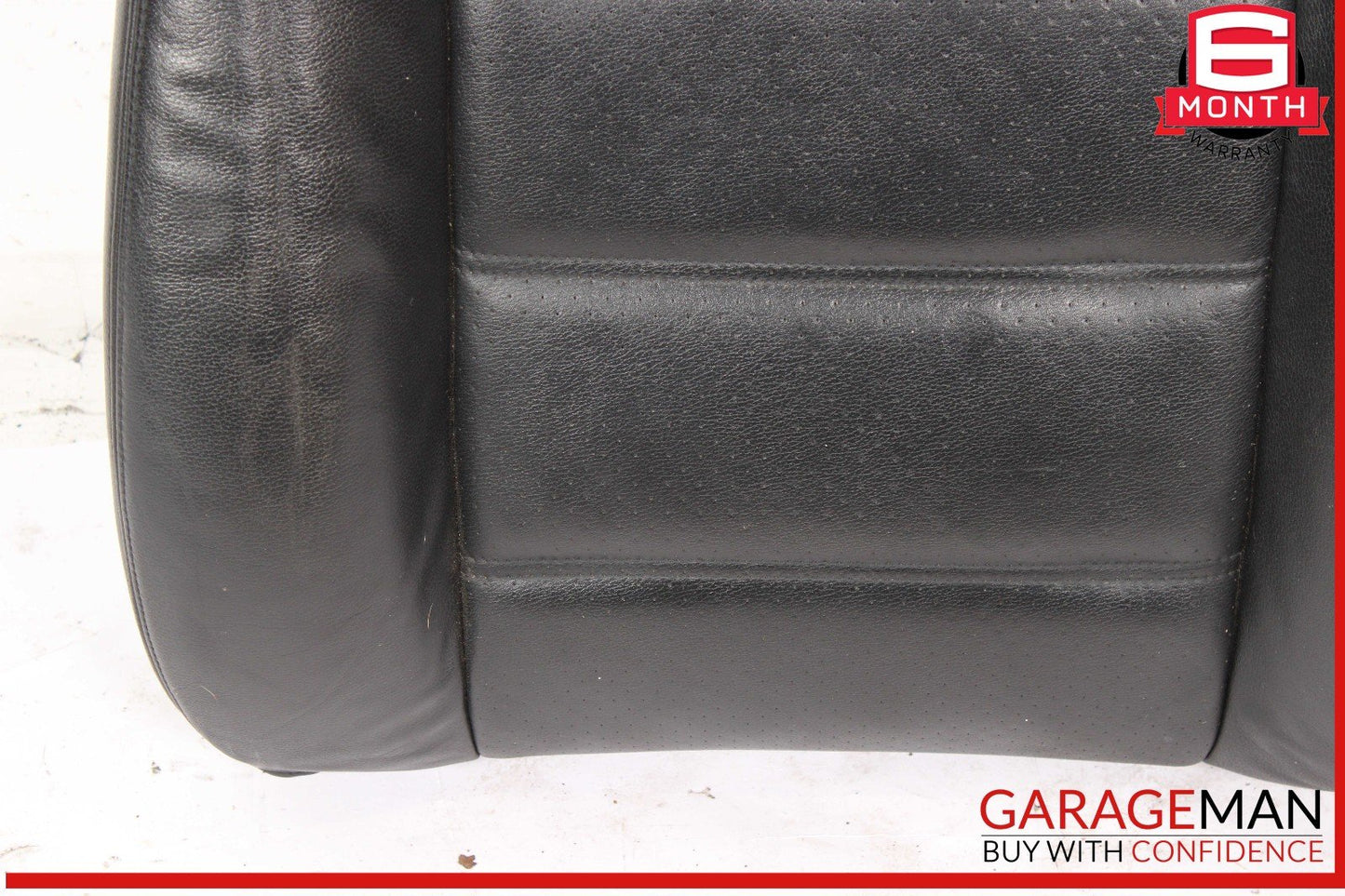 03-10 Porsche Cayenne 955 Front Right Side Top Upper Seat Cushion Cover Black
