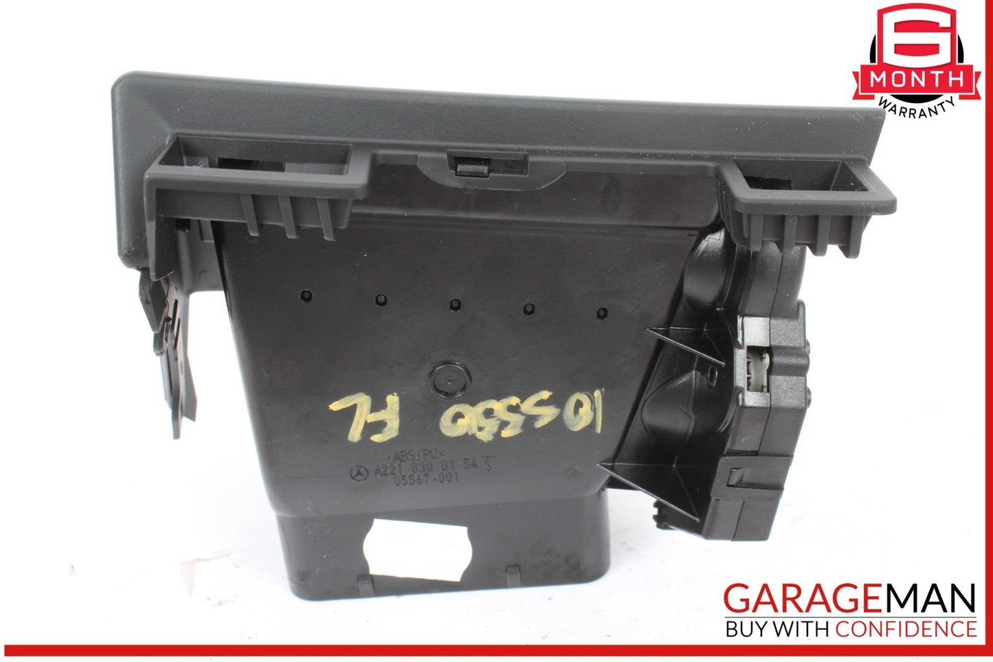 07-14 Mercedes W221 S550 CL550 Left Side Dashboard AC A/C Air Vent Black OEM