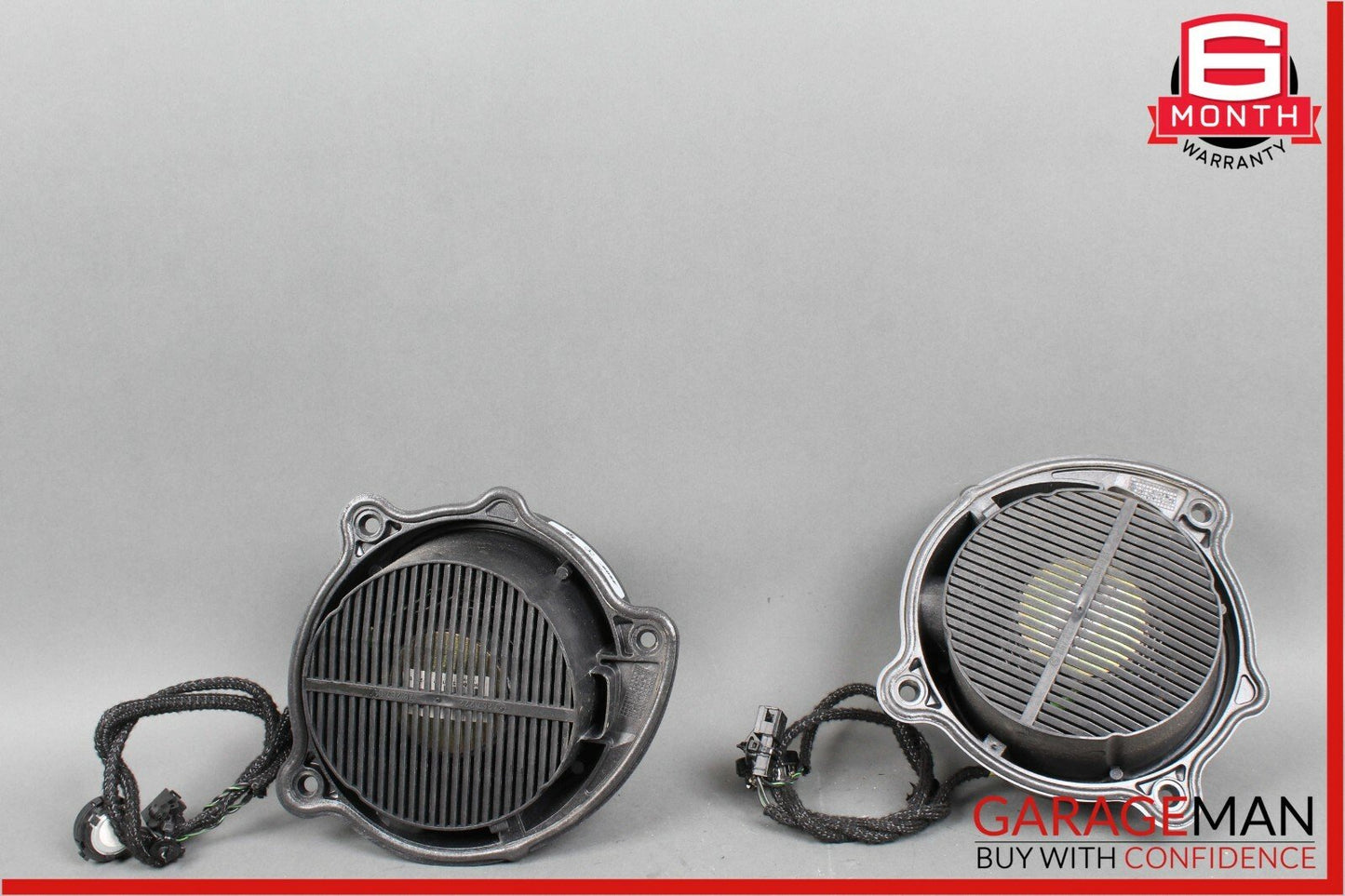 00-06 Mercedes-Benz S500 W220 Front Left and Right Side Door Speaker Set Of 2 2208200902