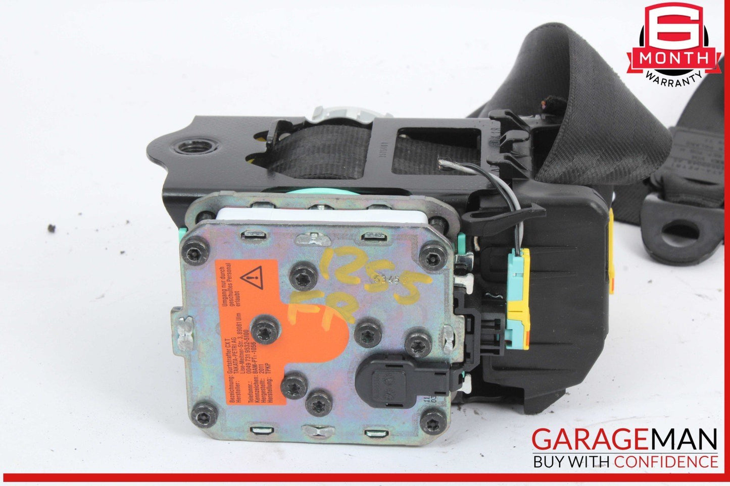 08-17 Audi S5 A5 Front Right Passenger Side Seat Belt Retractor 8T1857706H OEM
