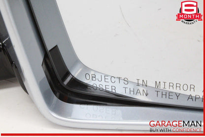 14-16 Mercedes W207 E400 Right Side Door Rear View Mirror w/ Blind Spot & Camera