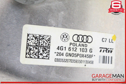 12-18 Audi A6 Power Brake Booster Master Cylinder w/ Reservoir 4G1612103G OEM
