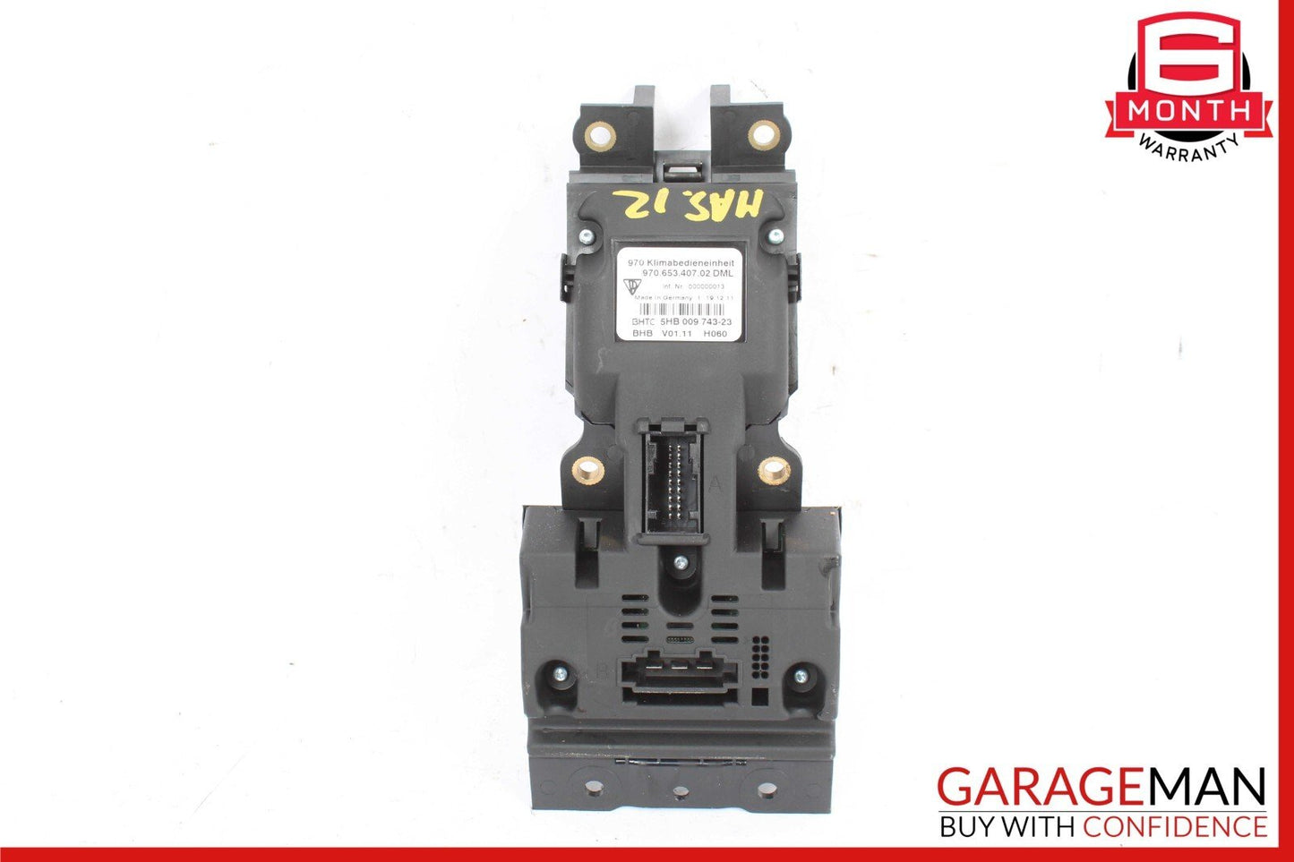 10-16 Porsche Panamera 970 Center Console Rear Lock Seat Heat Switch Control