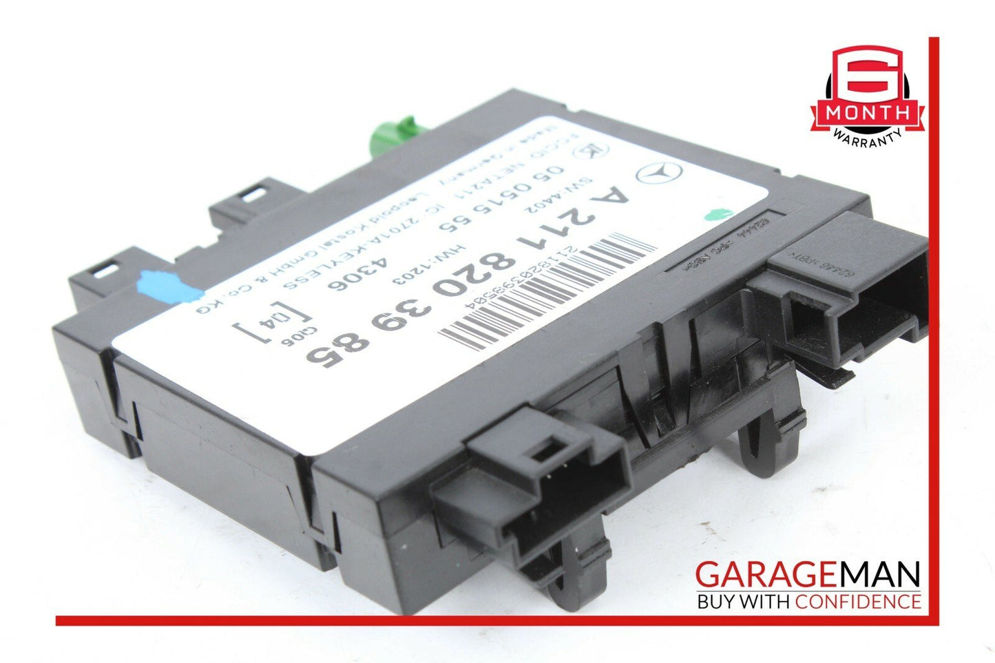 03-11 Mercedes E320 E55 E63 CLS63 AMG Keyless Go Entry Computer Control Module