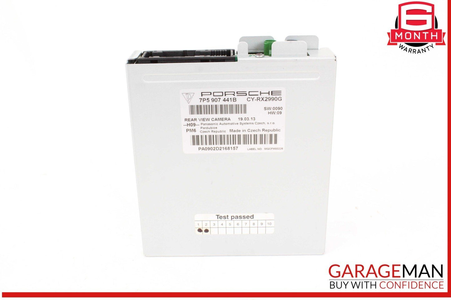 11-17 Porsche Cayenne 958 AWD Rear View Camera Control Module Unit OEM