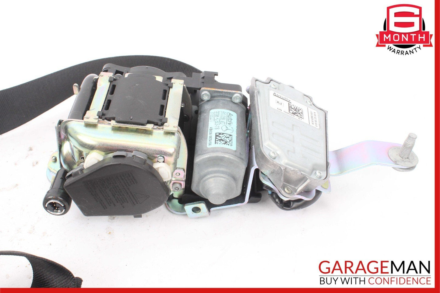 10-13 Mercedes W212 E250 E350 Front Right Seat Belt Seatbelt Retractor Black OEM