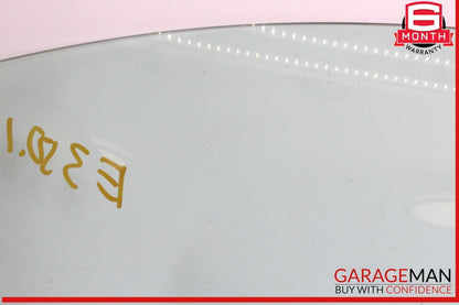 11-17 Mercedes W207 E350 Convertible Front Left Side Door Window Glass OEM