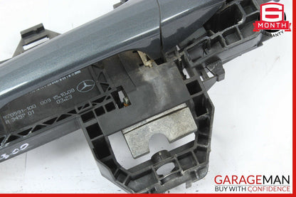 08-11 Mercedes W204 C300 C350 Rear Left Driver Side Exterior Door Handle Grey