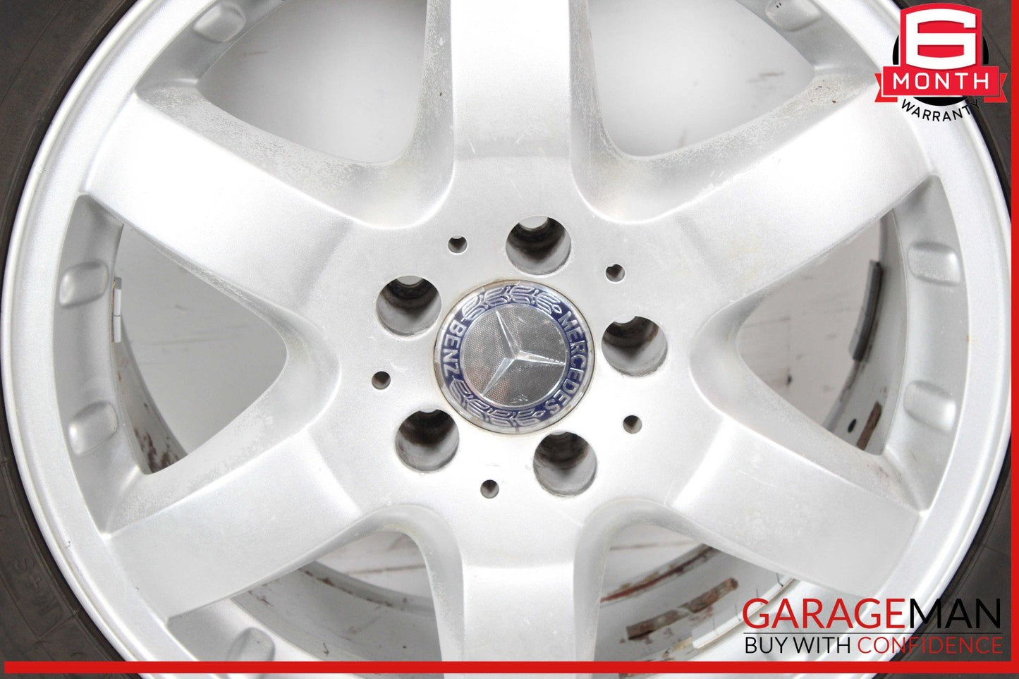 98-05 Mercedes W163 ML500 ML430 8.5 X 17 17" Wheel Tire Rim 1634012702 OEM