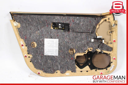 07-09 Mercedes W221 S550 Front Right Side Interior Door Panel Cover Assy Brown