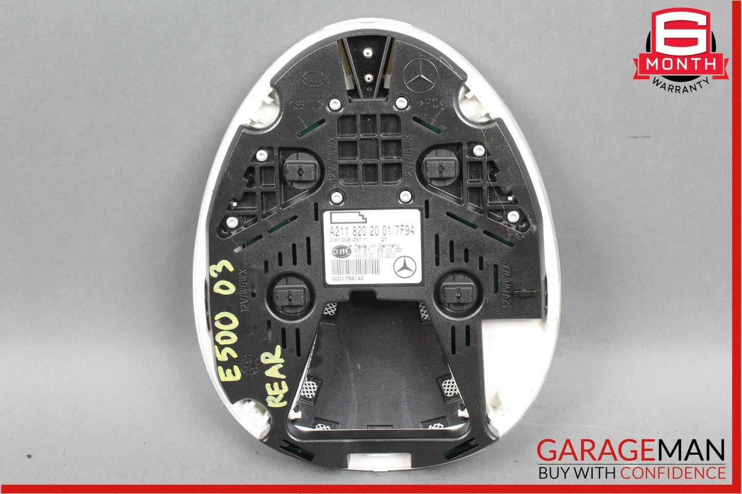 03-11 Mercedes W211 E500 CLS350 Rear Overhead Top Upper Dome Light Lamp OEM